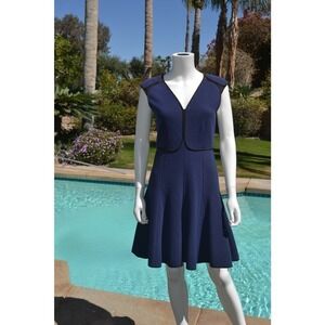 Rebecca Taylor V-Neck Mini Dress LT98R